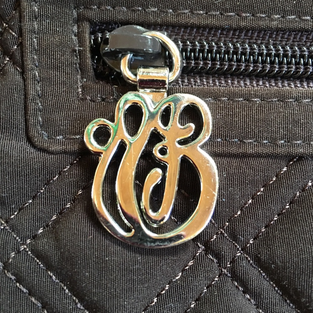 Vera Bradley Brown Quilted Handbag